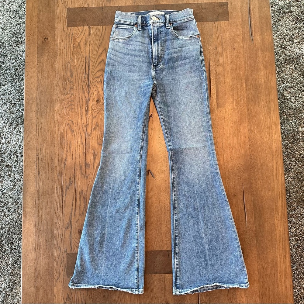 Abercrombie Ultra High Rise Flare Jeans